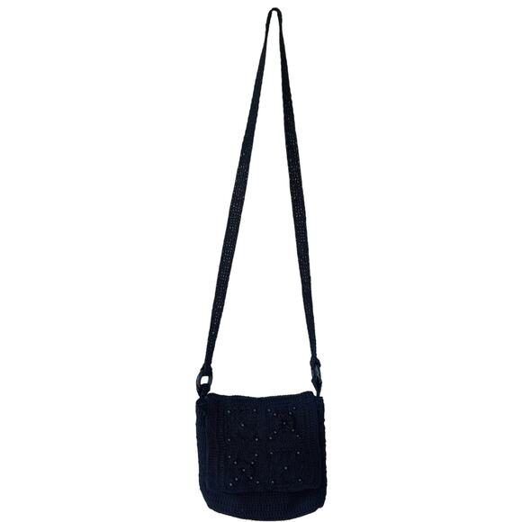 Black Beaded Purse - Picture 2 of 7